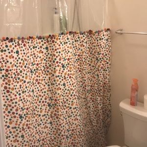 Homemade Bath Host Pickpompom Colorful Shower Curtain Poshmark